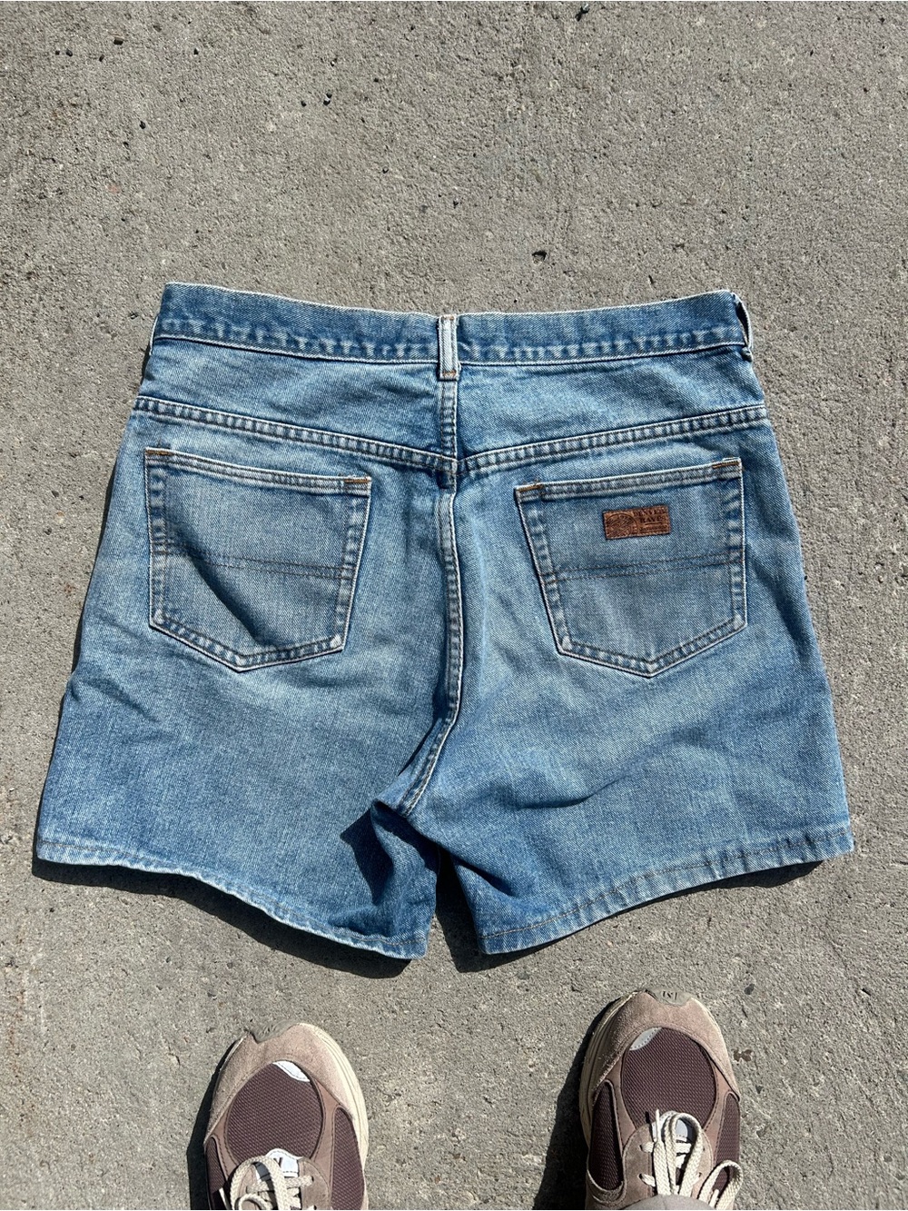 Denver Hayes Women’s Classic Light Wash Blue Denim Shorts